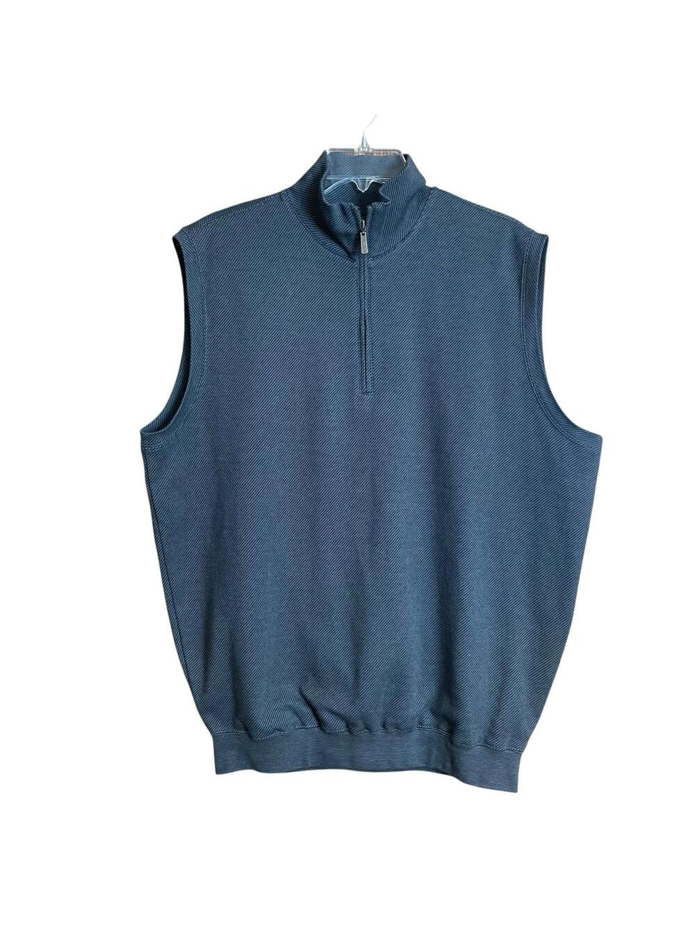 Carnoustie quarter zip cotton golf vest in size medium.